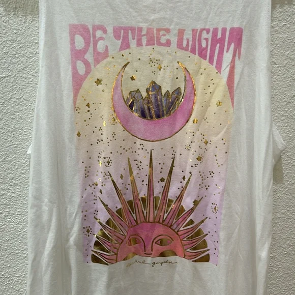 NWT SPIRITUAL GANGSTER BE THE LIGHT ROCKER
TANK S - Picture 5 of 9